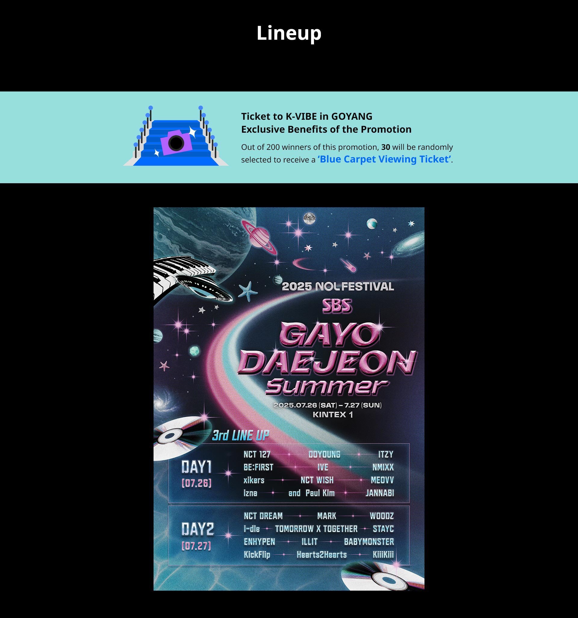 Lineup