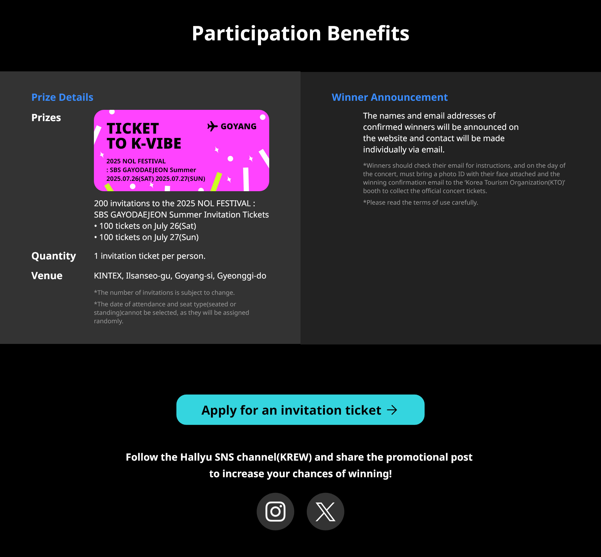Participation Benefits