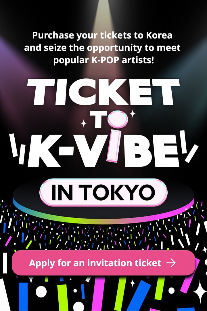 TICKET TO K-VIBE IN TOKYO