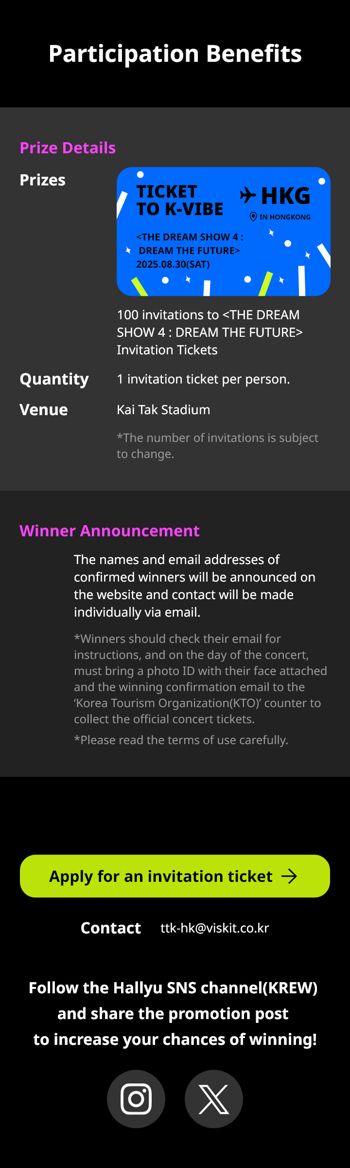 Participation Benefits