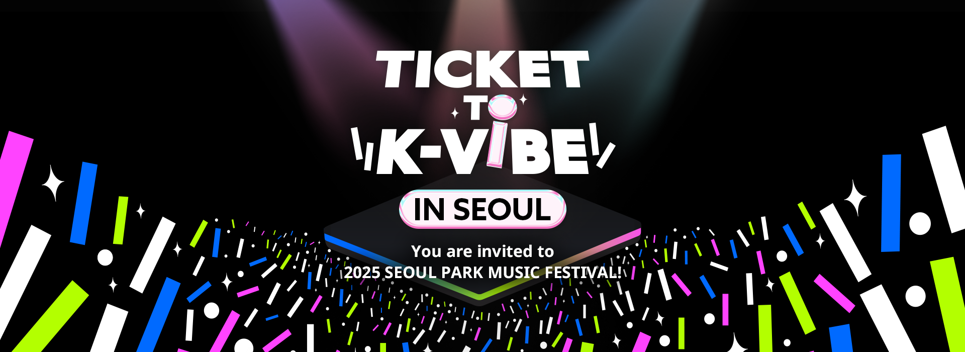 TICKET TO K-VIBE IN SEOUL
