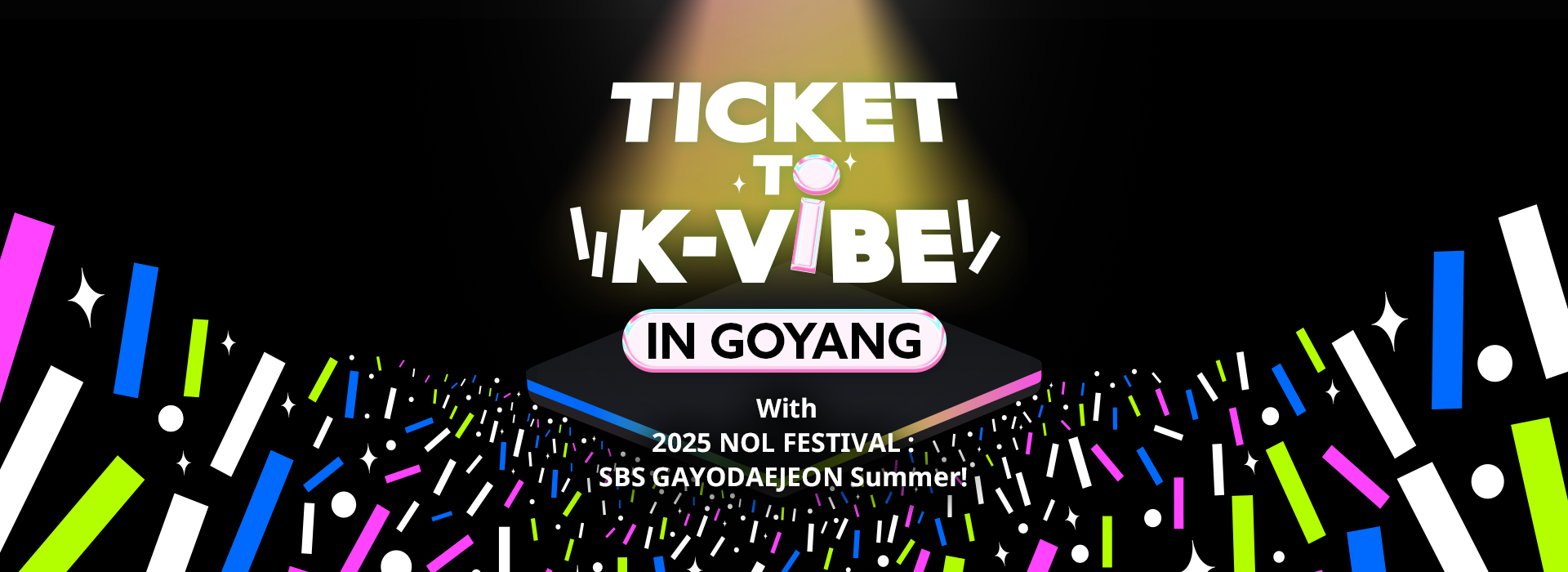 TICKET TO K-VIBE IN GOYANG