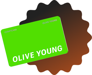 Olive Young gift card
