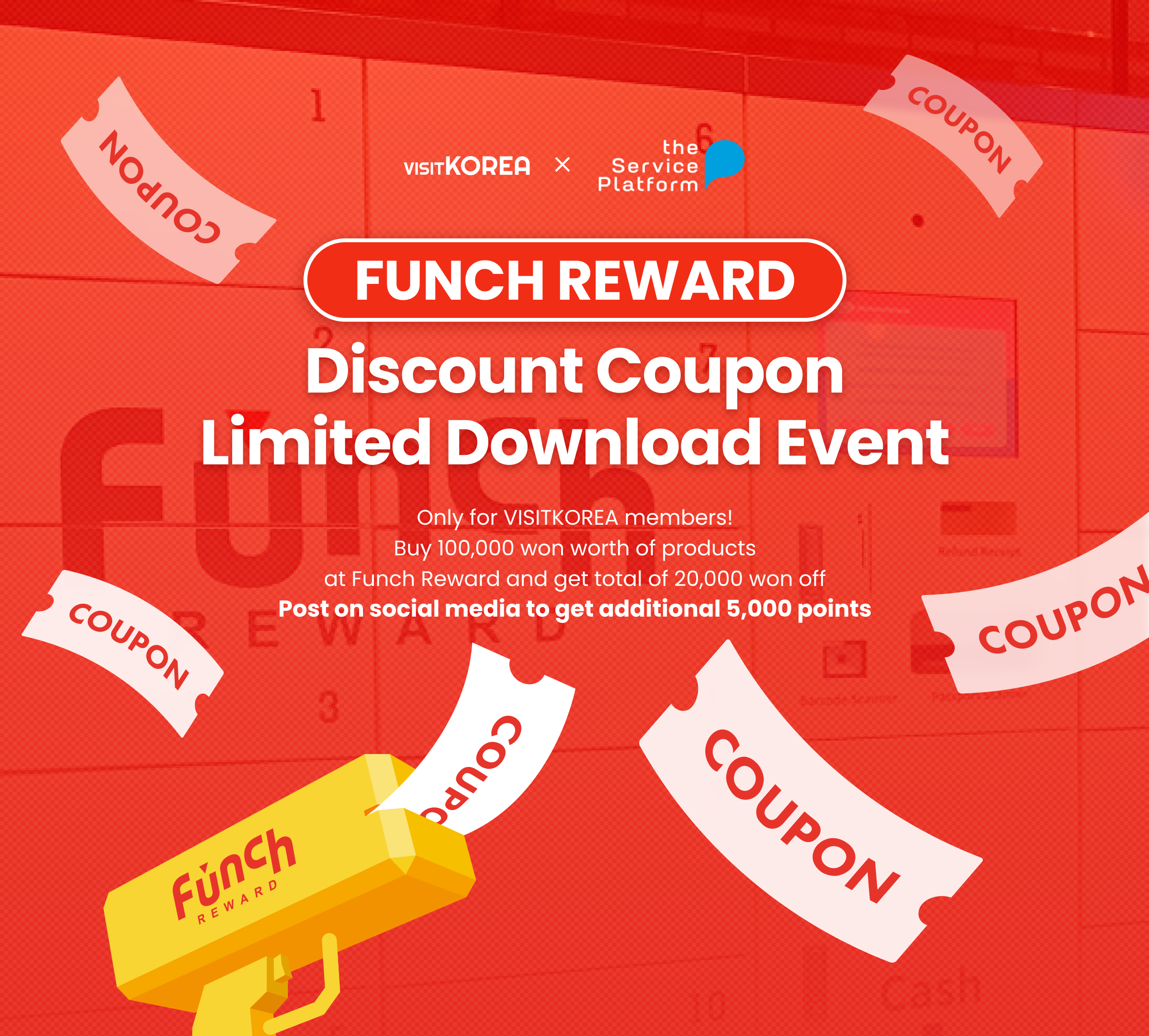 Funch Reward Discount Coupon Limited Download Event