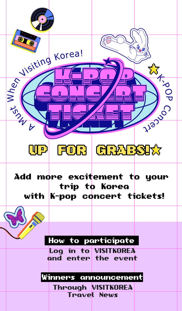 A Must When Visiting Korea! K-POP Concert 2024 K-Pop Concert Ticket Up for Grabs!