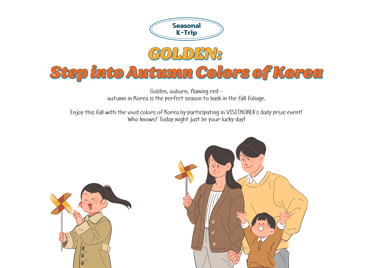 GOLDEN: Step into Autumn Colors of Korea 