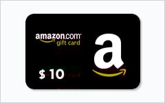 Amazon.com $10 eGift Card