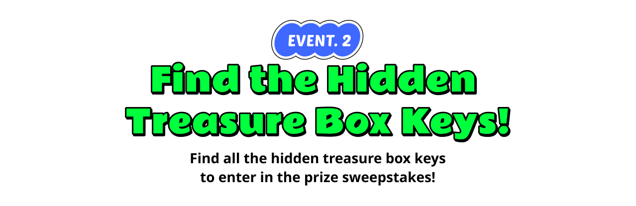 Find the Hidden Treasure Box Keys!