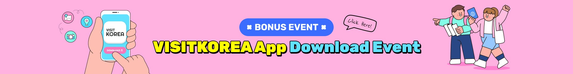 VISITKOREA App Download Event