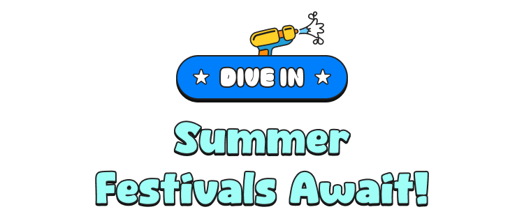 DIVE IN Summer Festivals Await!