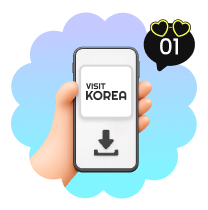 Download VISITKOREA app