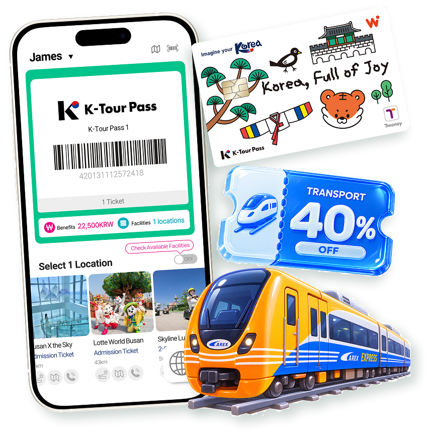 K-Tour Pass 1 package