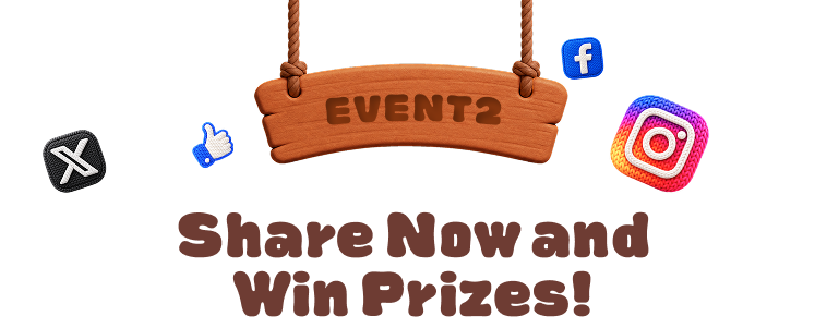 Share Now and Win Prizes!