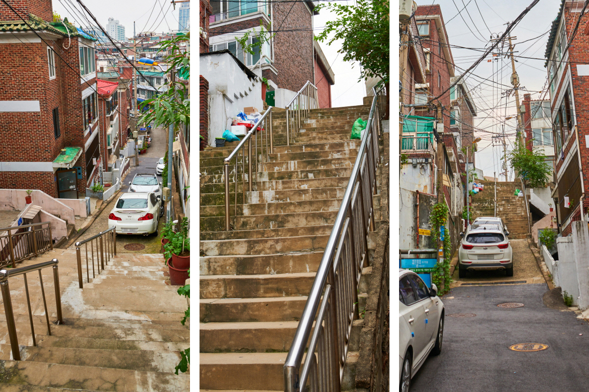 Stairs in Bukahyeon-dong
