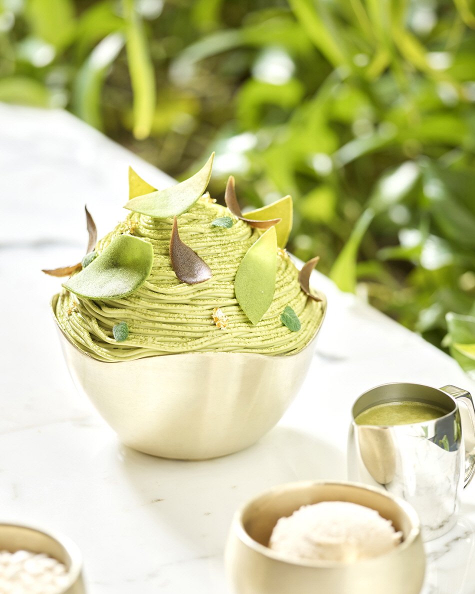 Green tea bingsu at Four Seasons Hotel Seoul (Credit: Four Seasons Hotel Seoul)