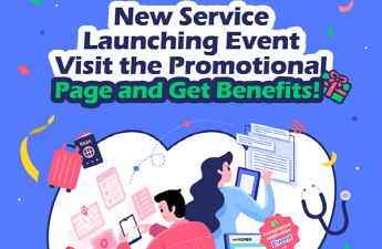 New Service Launching Event Visit the Promotional Page and Get Benefits!