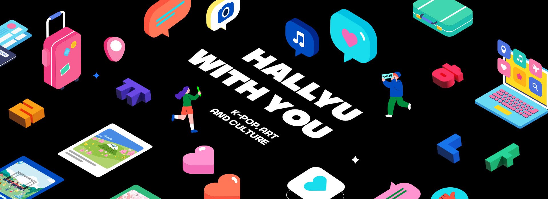 Purchase a ticket to Korea and seize the chance to meet popular K-POP idols!