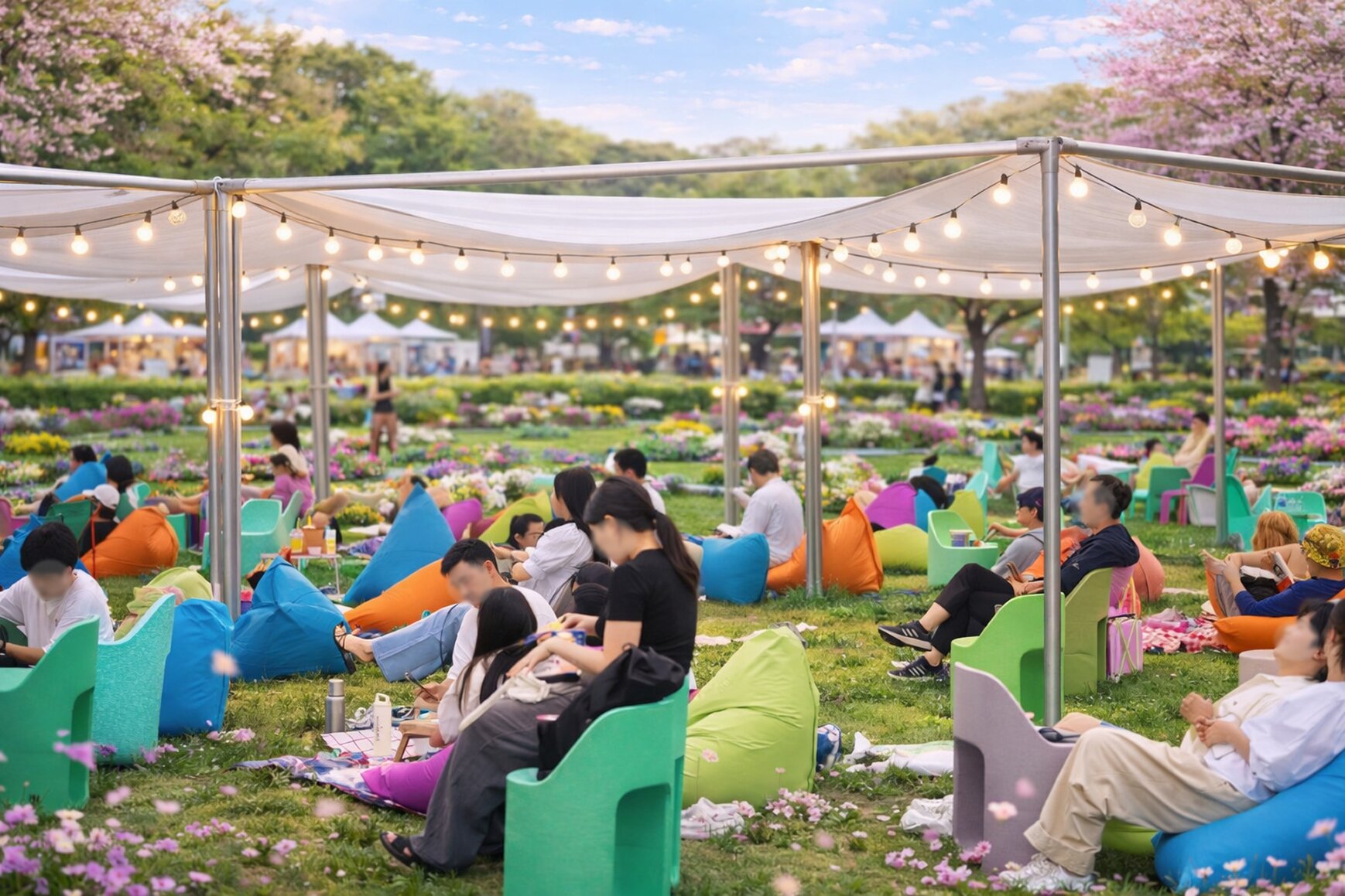 Spring Days by the Hangang River: Picnic Spots and Shopping Finds