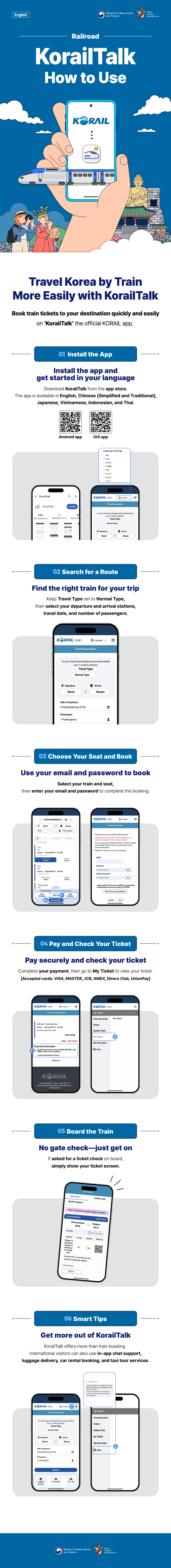 Booking Trains via KorailTalk img