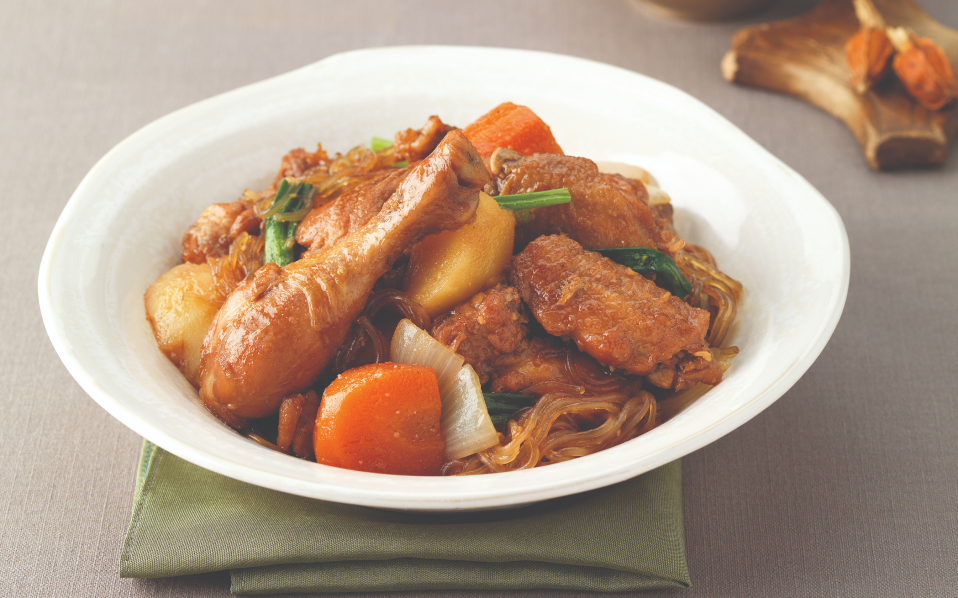 Jjimdak (braised chicken)