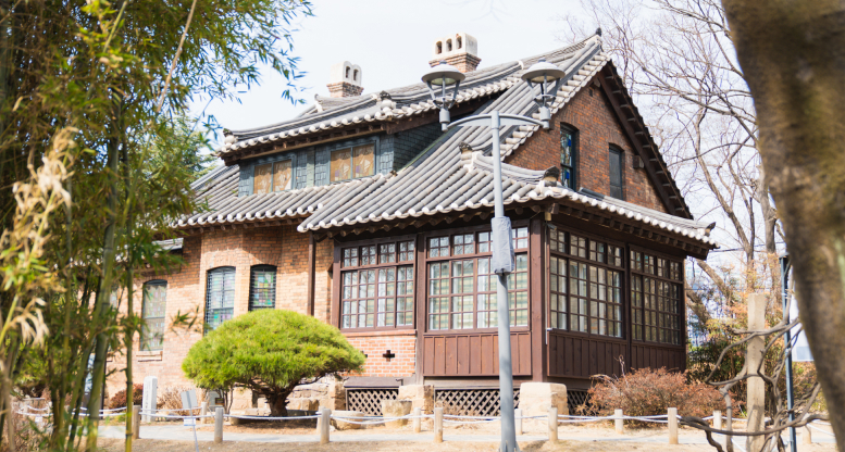 Switzer's house located on the Cheongna Hill