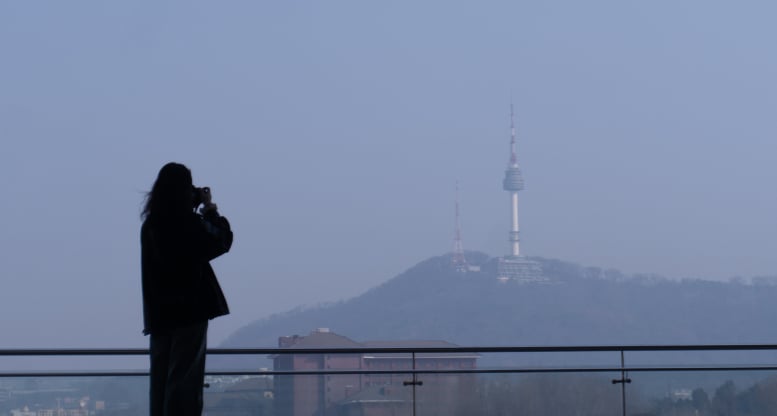 N Seoul Tower Photo Zone inside the National Museum