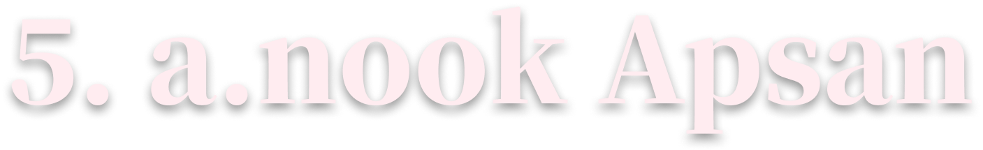 5. a.nook Apsan