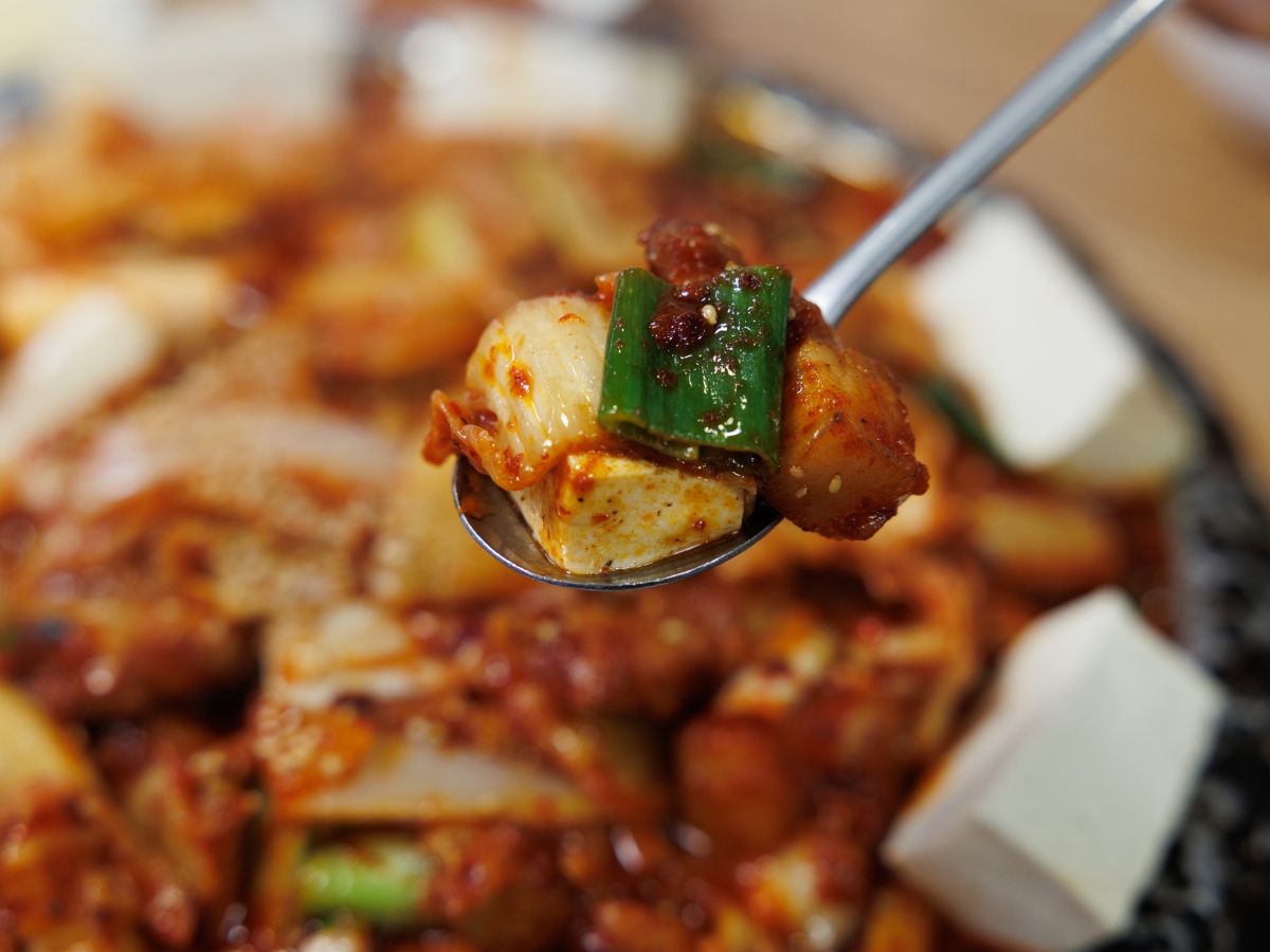 Stir-fried Pork and Kimchi