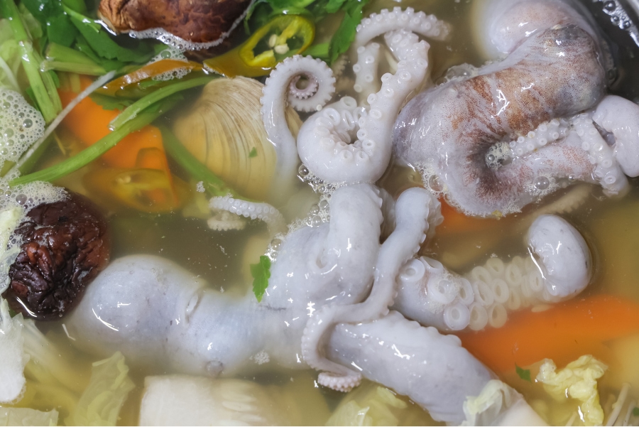 Octopus Soup Dish