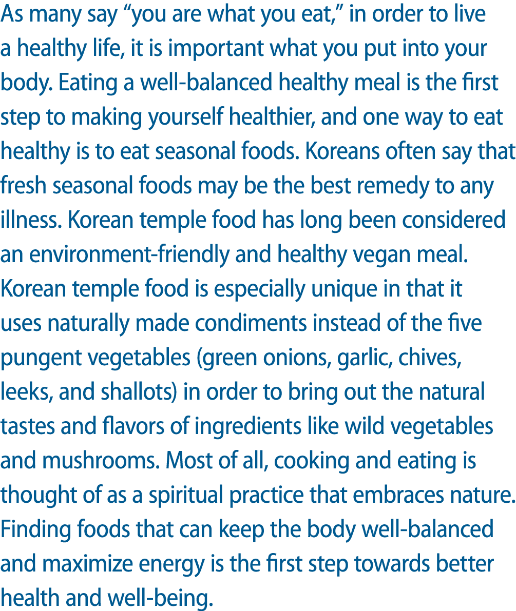As many say “you are what you eat,” in order to live a healthy life, it is important what you put into your body. Eat...