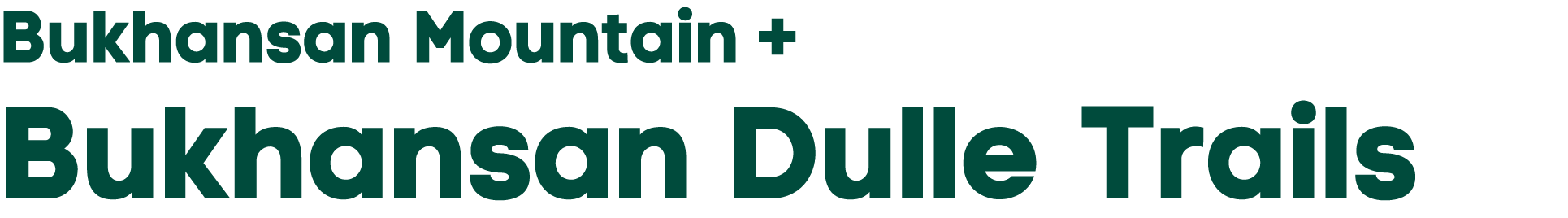 Bukhansan Mountain + Bukhansan Dulle Trails
