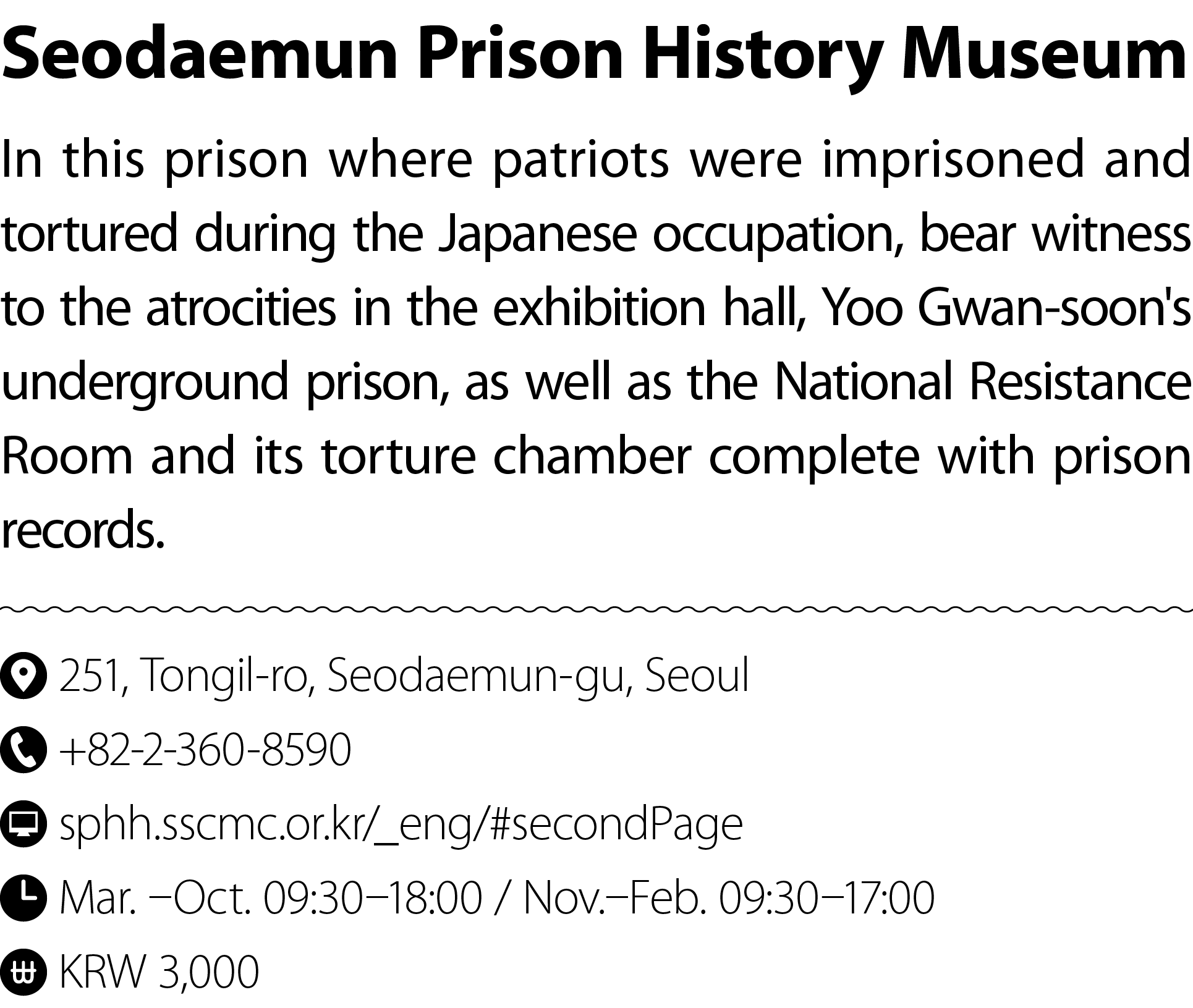 Seodaemun Prison History Museum In this prison where patriots were imprisoned and tortured during the Japanese occupa...