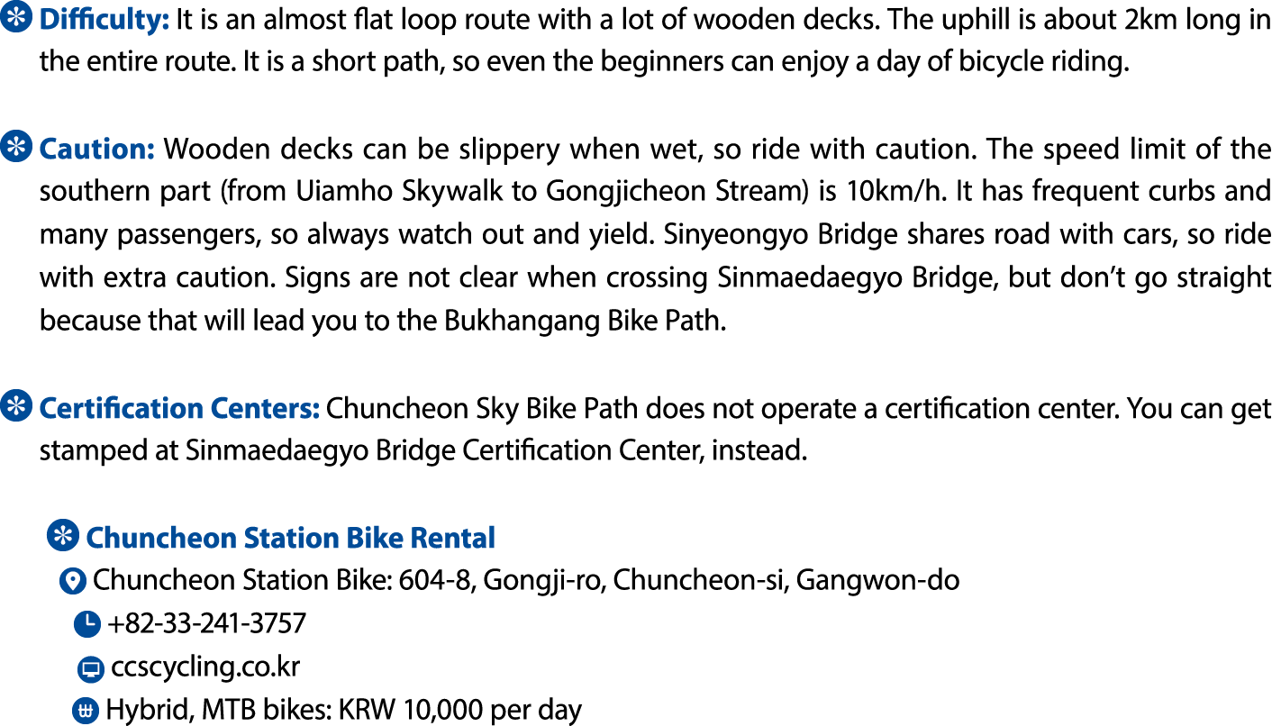 ￼ Difficulty: It is an almost flat loop route with a lot of wooden decks. The uphill is about 2km long in the entire ...