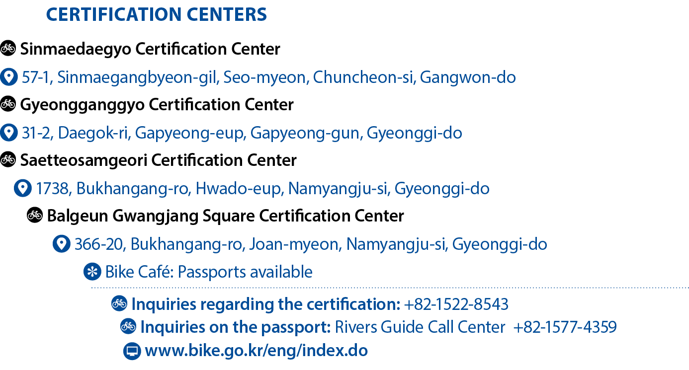  Certification Centers ￼Sinmaedaegyo Certification Center ￼ 57 1, Sinmaegangbyeon gil, Seo myeon, Chuncheon si, Gangw...