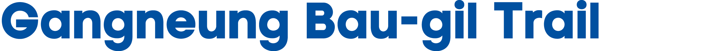 Gangneung Bau gil Trail