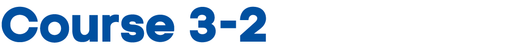 Course 3 2